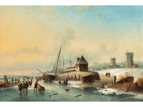 Louis Smets, belgischer Landschaftsmaler, tätig um 1852 – 1868 
